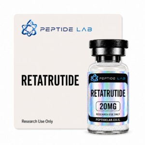 retatrutide20 בקבוקון Retatrutide — פפטיד למחקר מעבדתי