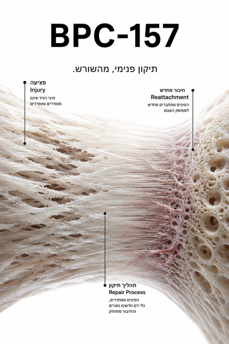 מה זה BPC-157? המדריך לפפטיד ההתאוששות